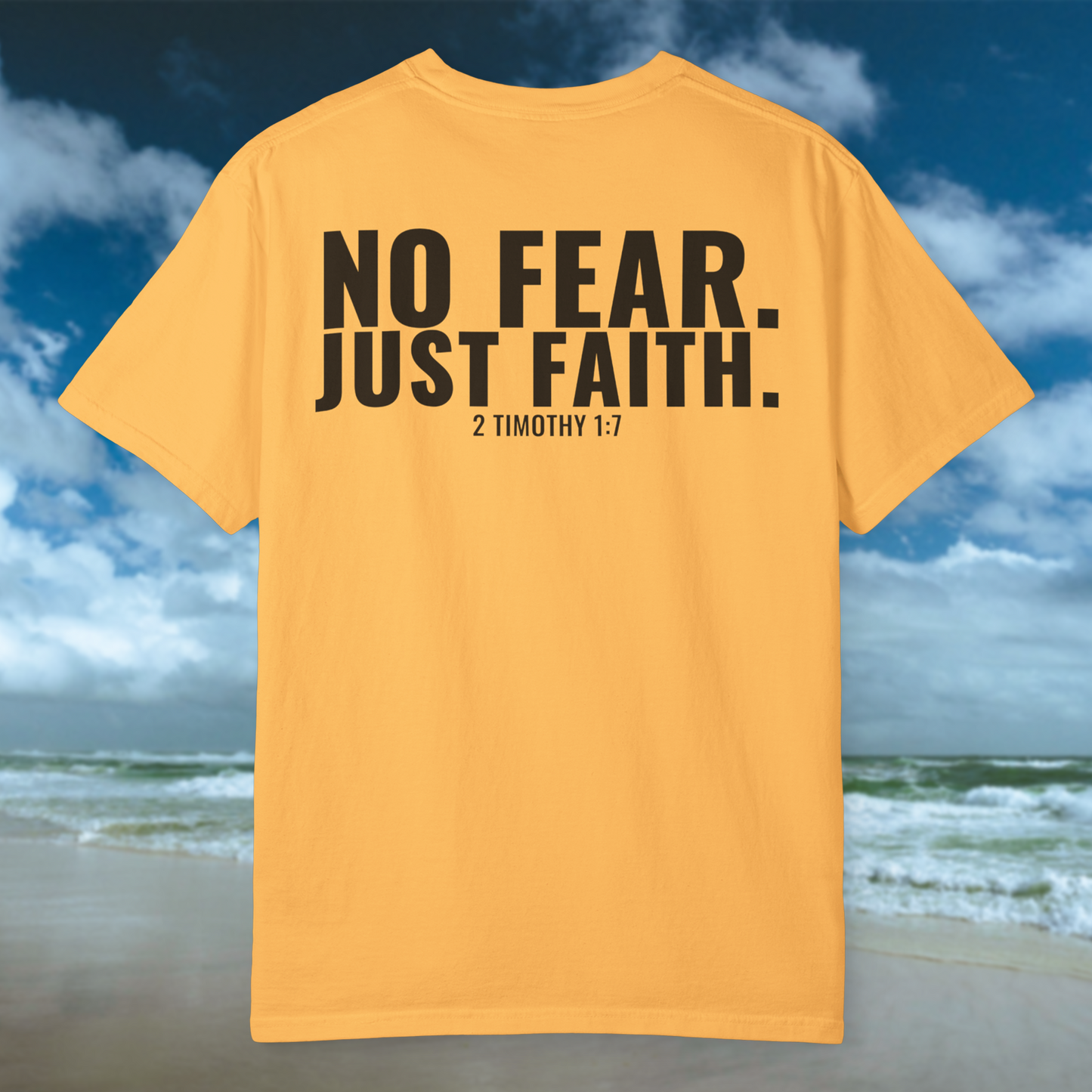 Holy Spirit Athletics Tee - Citrus/Black
