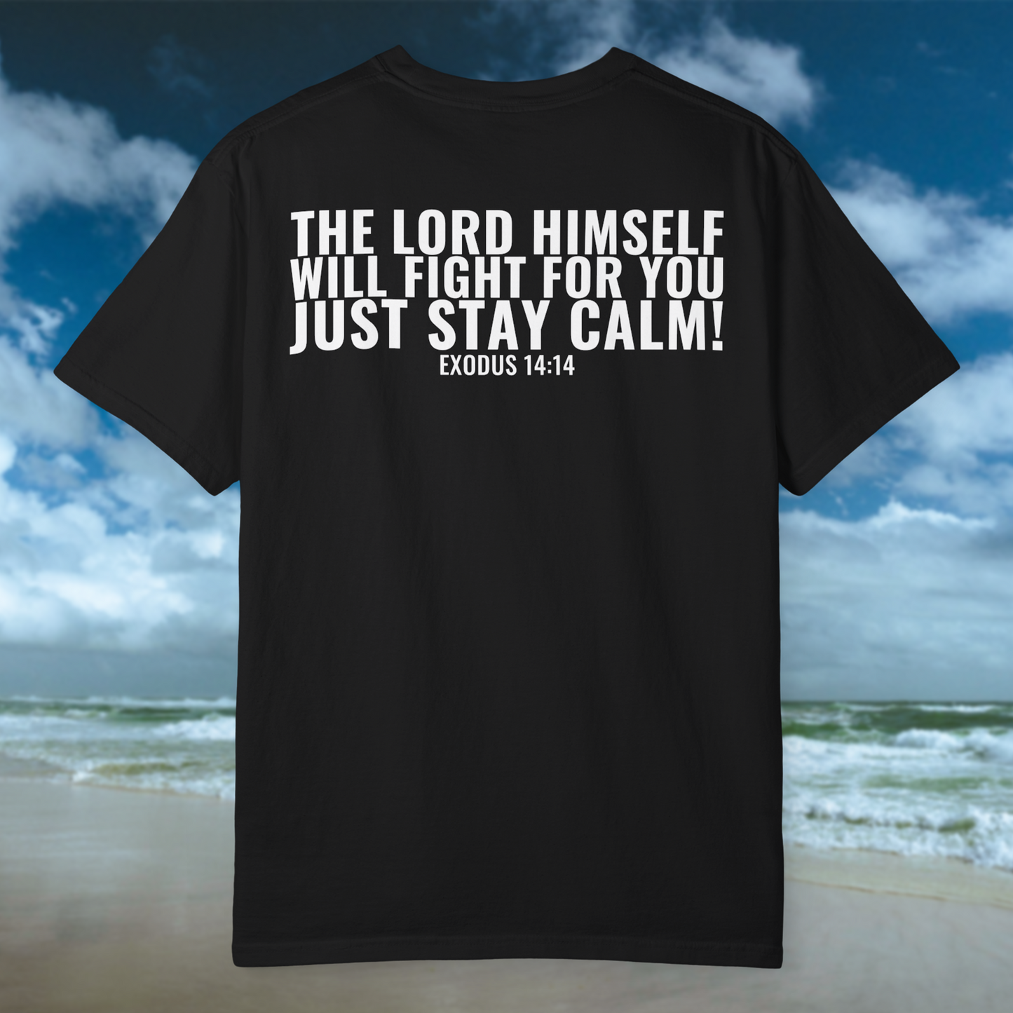 Let Go Let God Tee - Black/White