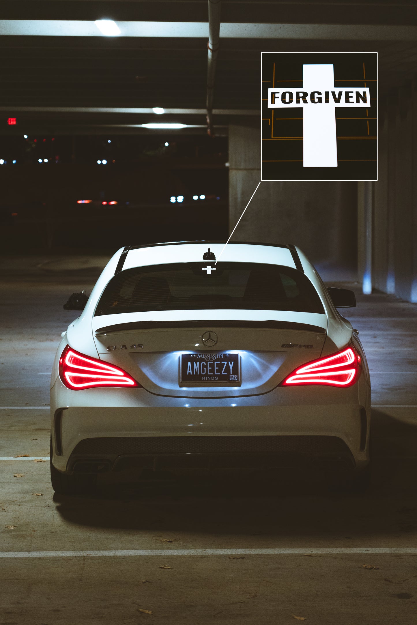 Forgiven Sticker