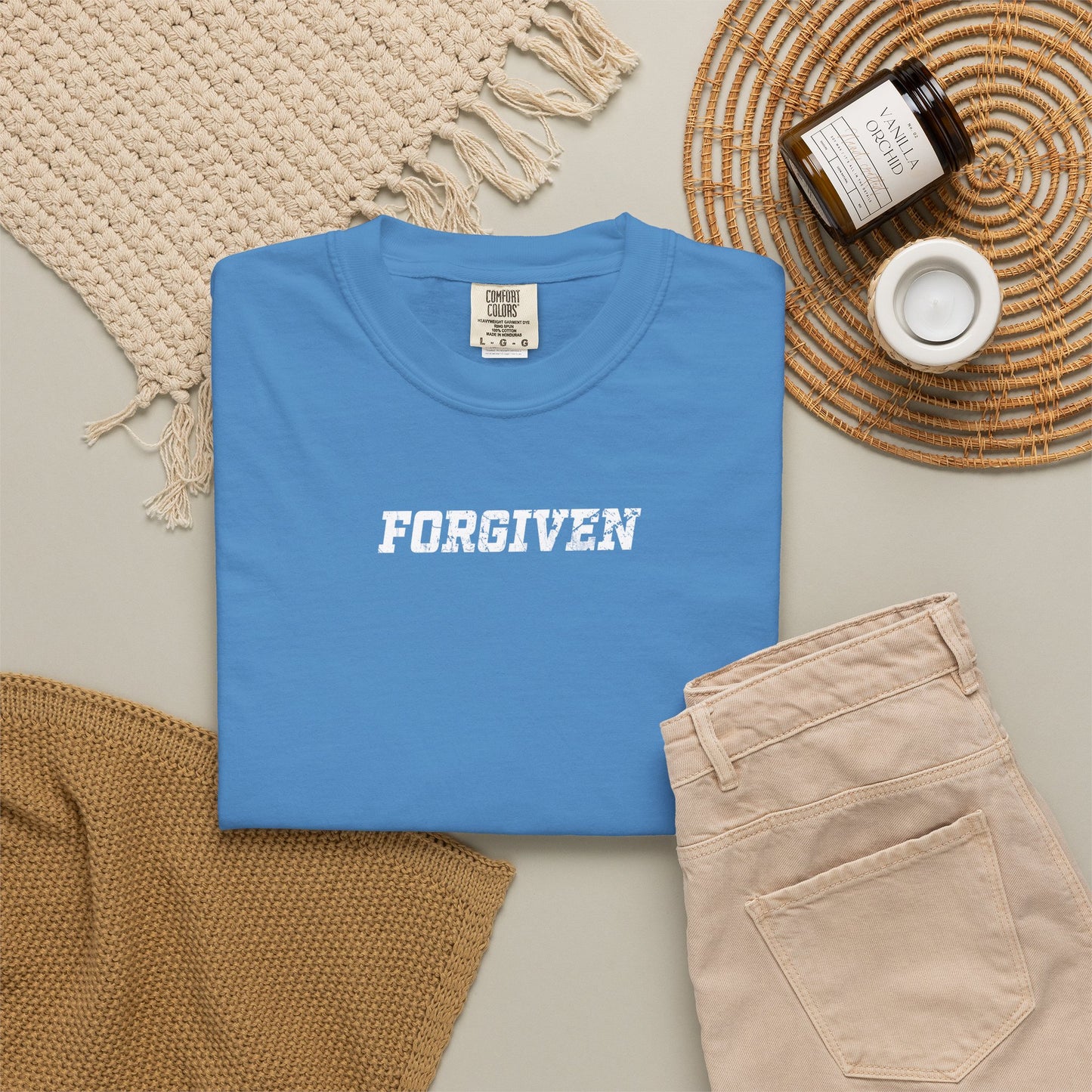"Forgiven" Minimalist T-Shirt