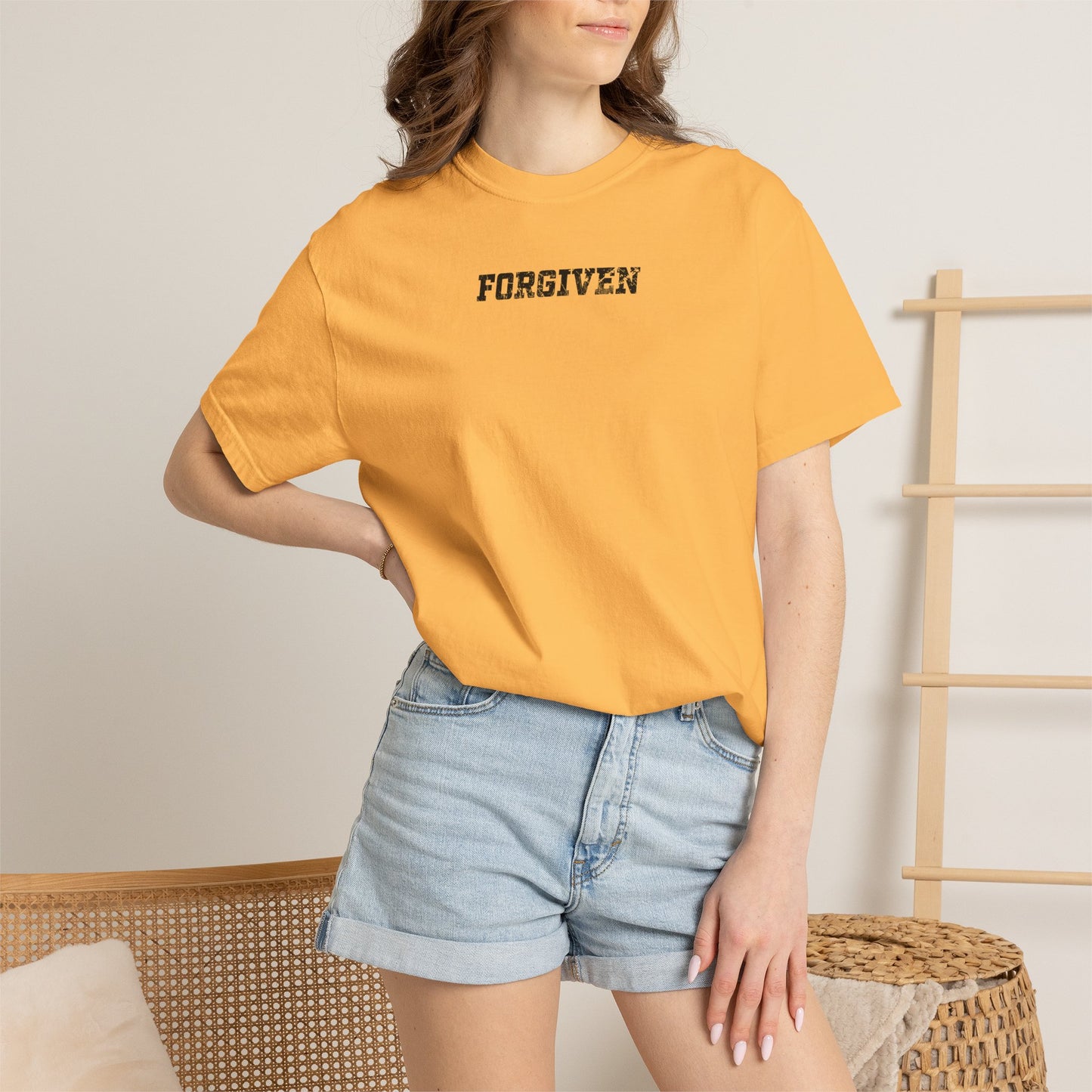 "Forgiven" Minimalist T-Shirt