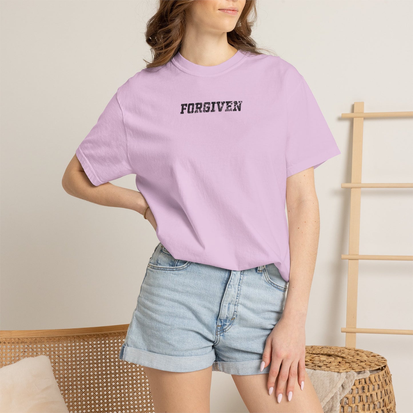 "Forgiven" Minimalist T-Shirt