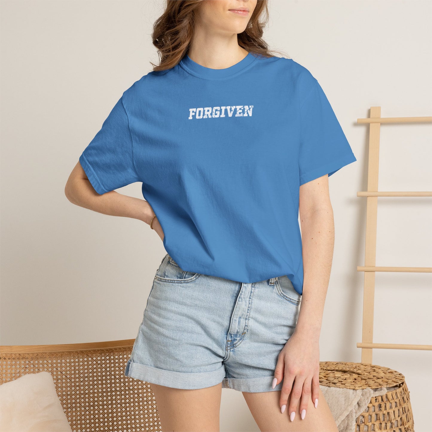 "Forgiven" Minimalist T-Shirt