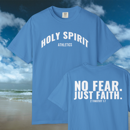 Holy Spirit Athletics Tee - Royal Blue/White