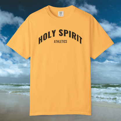 Holy Spirit Athletics Tee - Citrus/Black