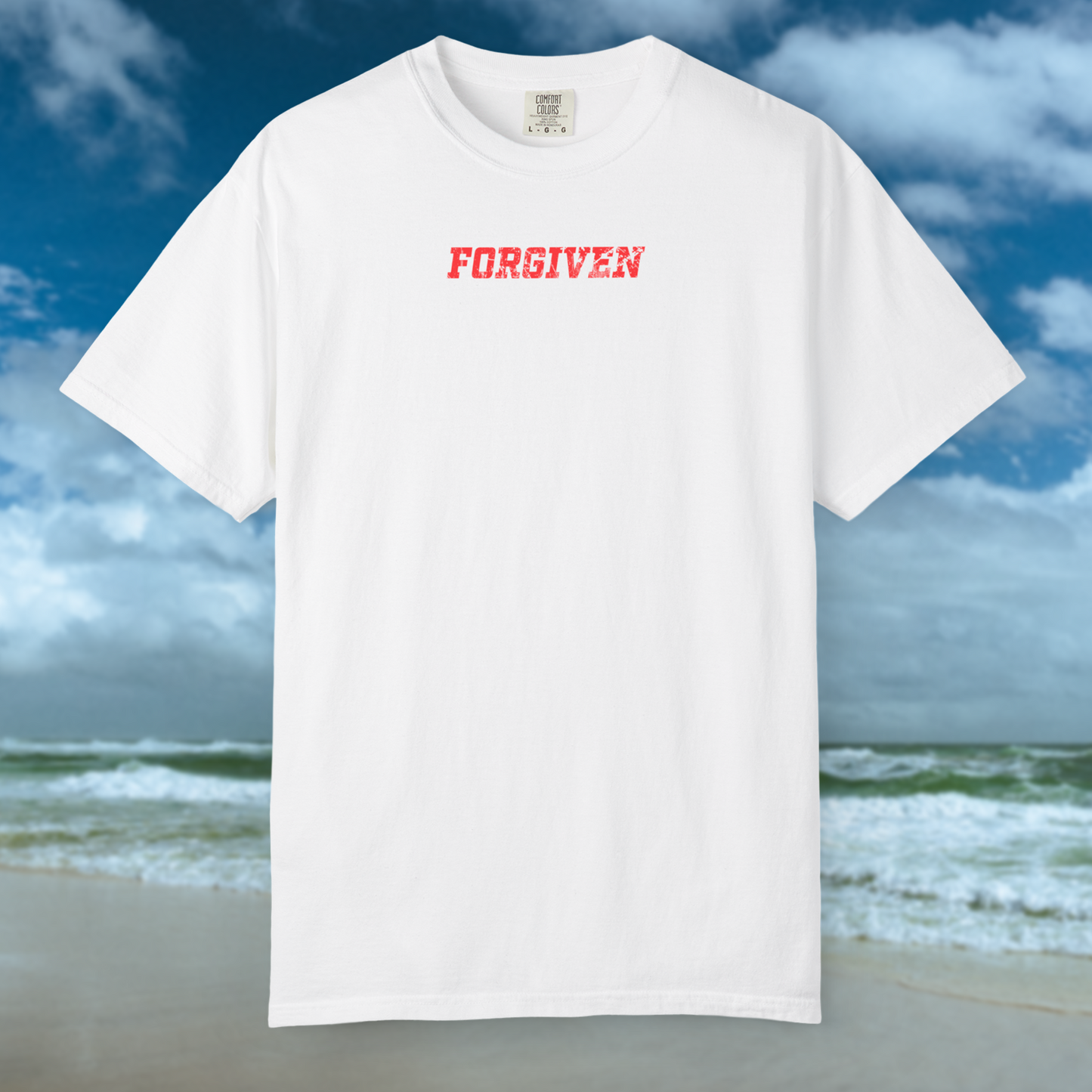 "Forgiven" Minimalist T-Shirt