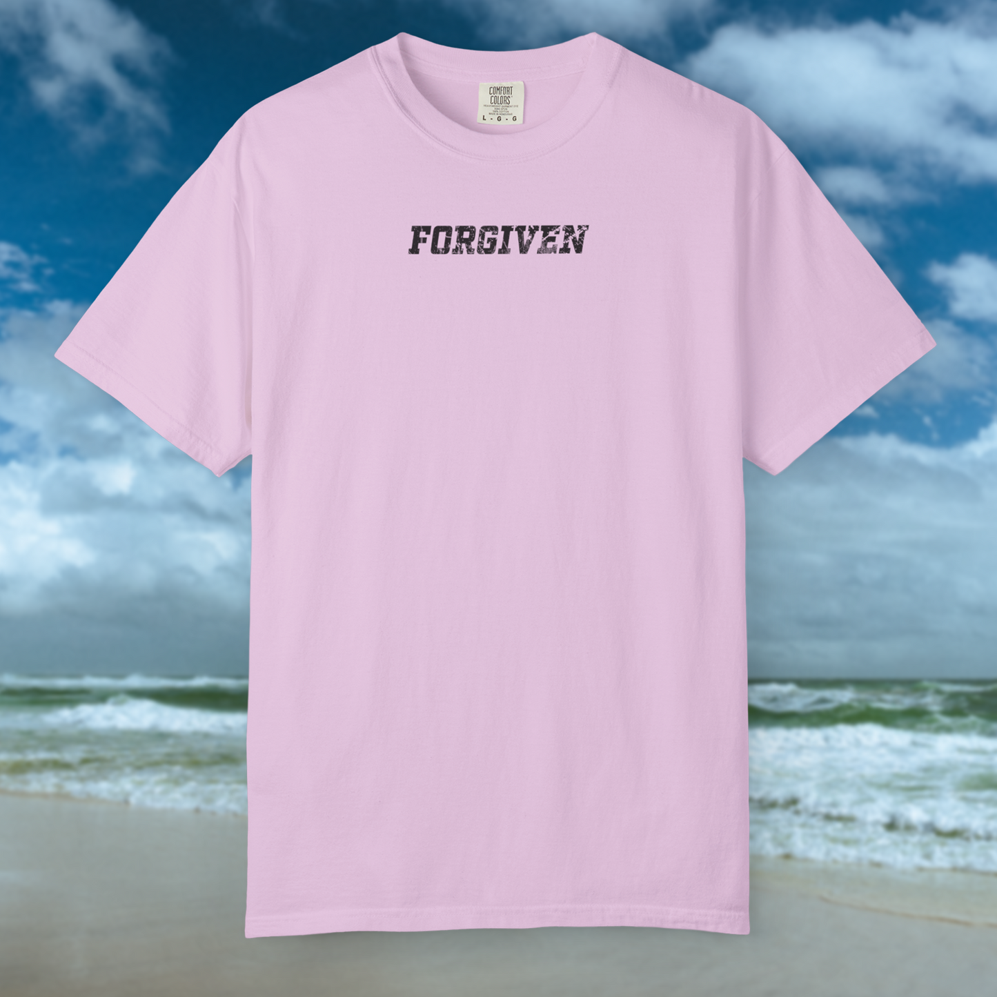 "Forgiven" Minimalist T-Shirt