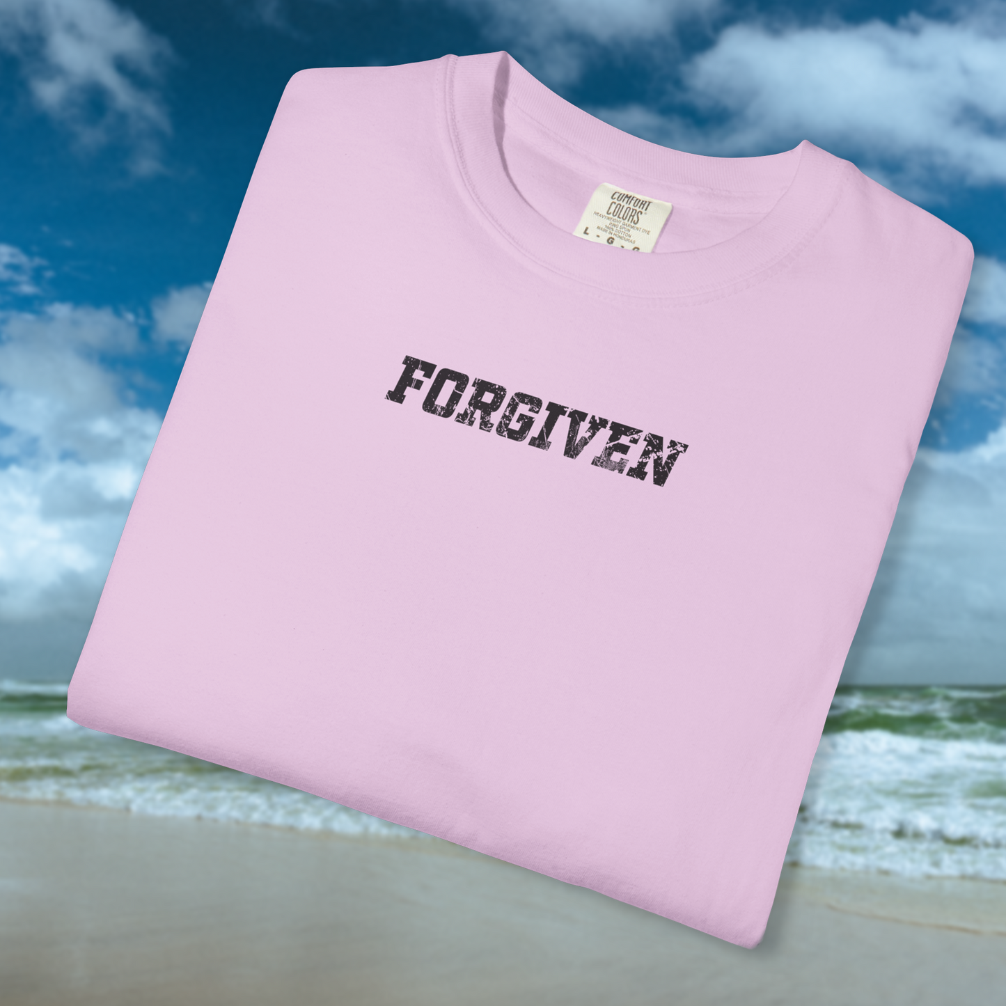 "Forgiven" Minimalist T-Shirt