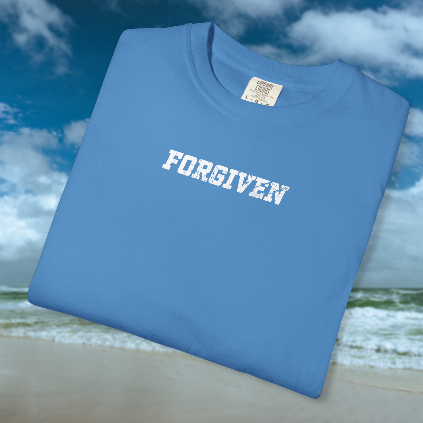 "Forgiven" Minimalist T-Shirt