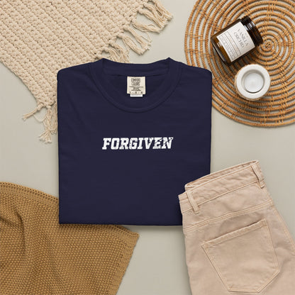 "Forgiven" Minimalist T-Shirt